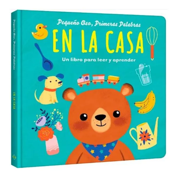 Pequeño oso en casa