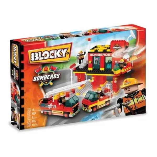 Blocky bomberos 3 (290 piezas)