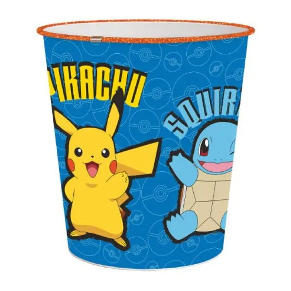 Papelera 22x21 cm -dustbin- "pokemon