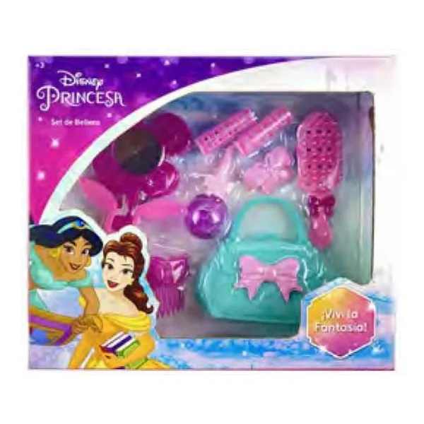 Set belleza princesas 26x22x6 cm