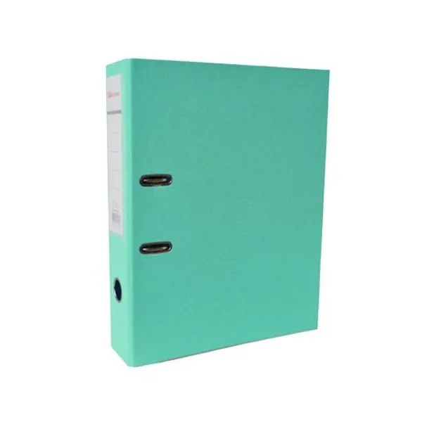 Bibliorato oficio pvc lomo ancho 75 mm verde pastel medoro - xbiofvep
