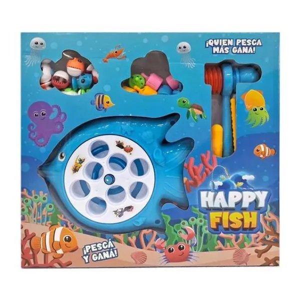 Set de pesca 2 en 1 a pila