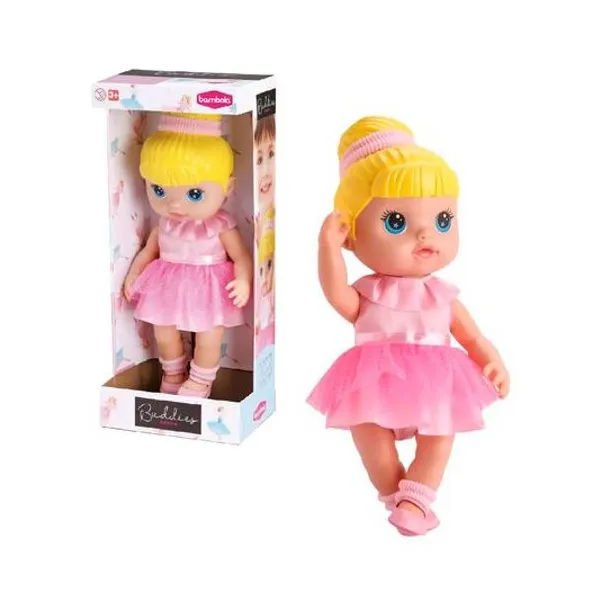 Muñeca buddies bailarina 32 cm en caja 16x37 cm bambola -