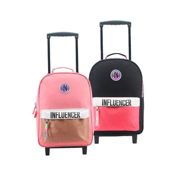 Mochila 18" con carro x1 surtido influencer