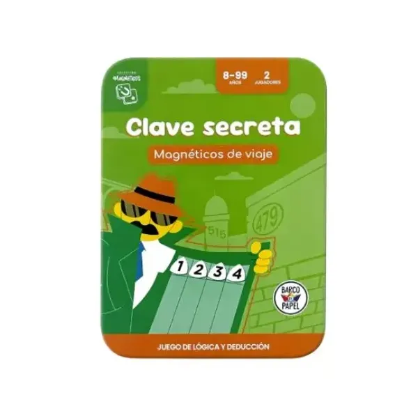 Juego magneticos de viaje barco de papel clave secreta