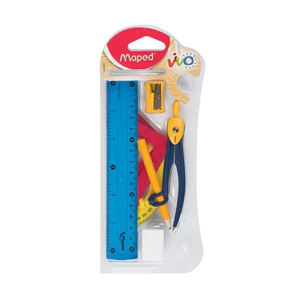 Set escolar Maped vivo essentialss 8 piezas