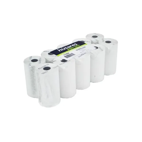 Rollo térmico 80x30 mts x10 unidades husares