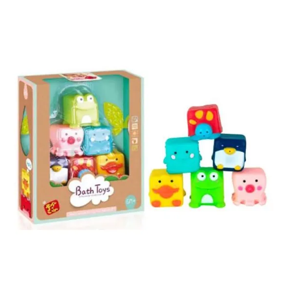 Set de cubos de silicona 6 pcs