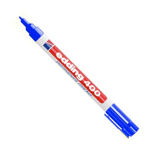 Marcador Edding e 400 permanente para f.1 mmazul