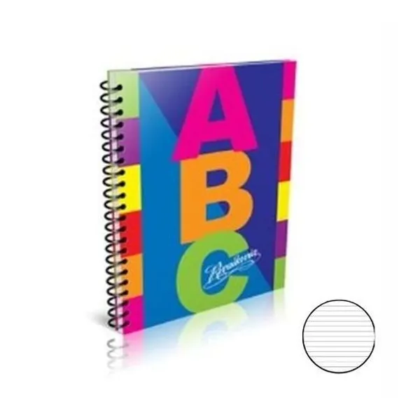 Cuaderno 21x27 rayado t/d con e abc 100h Rivadavia