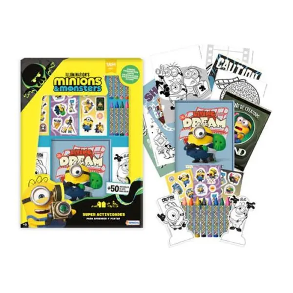 Super actividades, horas de diversión creativa minions