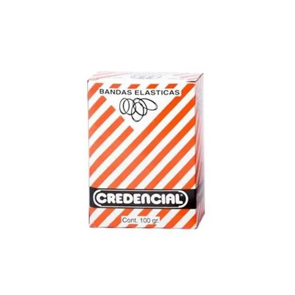 Bandas elasticas credencial x100 grsstandar finas