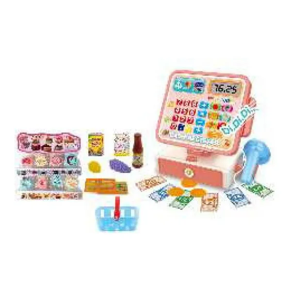 Set caja registradora Tiny con calculadora y accesorios -2 pilas aa- no incluid