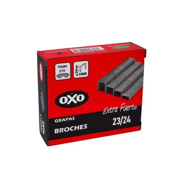 Broche n.° 23/24 caja x1000 unidades oxo