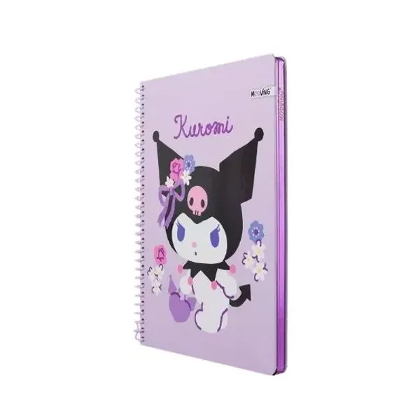 Cuaderno espiral carta Mooving premium kuromi 96 hjs.raya