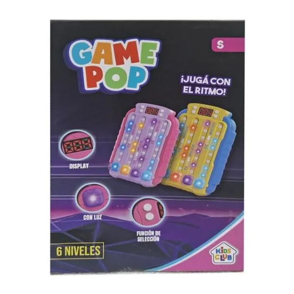 Juego consola de música pop it