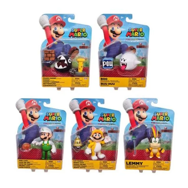 Figuras super mario 10 cm figuras coleccionables