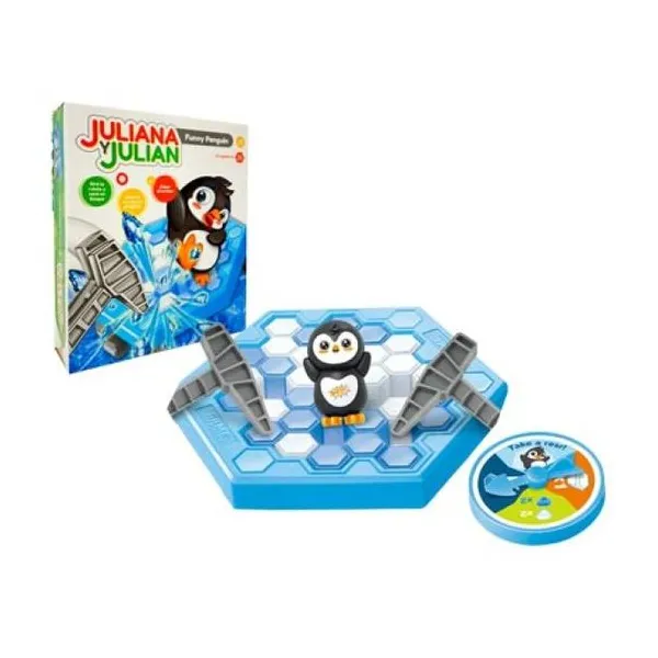 Juli y jul funny penguin rompehielo