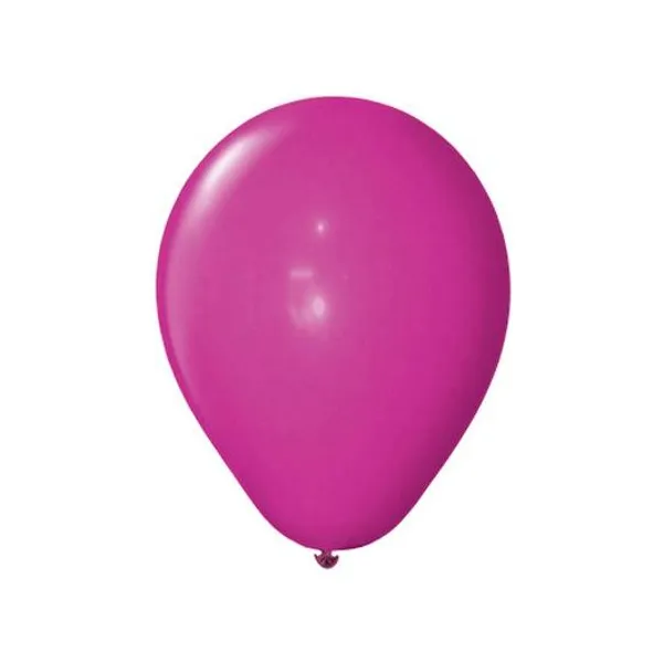 Globos 10" lisos estandar bolsa x50 globolandia