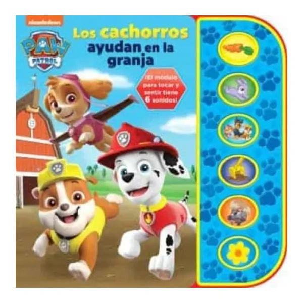 Paw Patrol cachorros ayudan en la granja