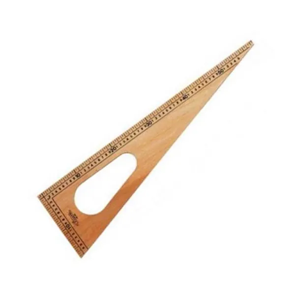 Escuadra fime para pizarrón 60 cmde madera sin lustrar