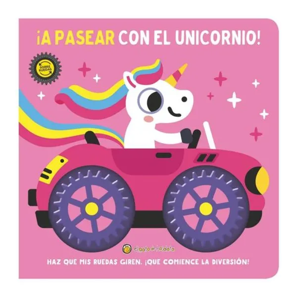 Sobre ruedas- a pasear con el unicornio 20 25 (imprenta mayúscula)