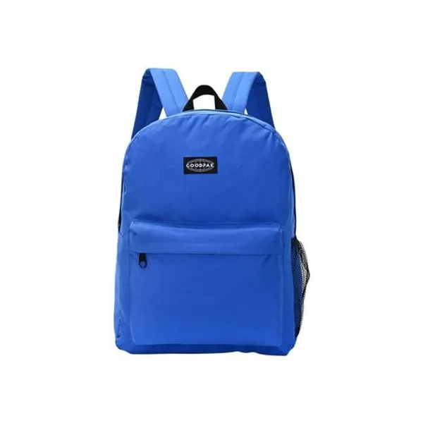 Mochila 17" espalda lisa azul francia goodpak