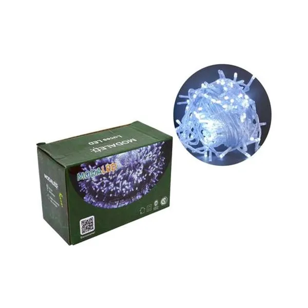 Luces led x200 blanco frio 15 metros 220v modaled - sdd