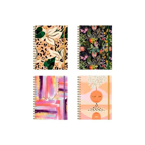 Cuaderno a4 rayado 90h t/d con e h/r mixto norpac