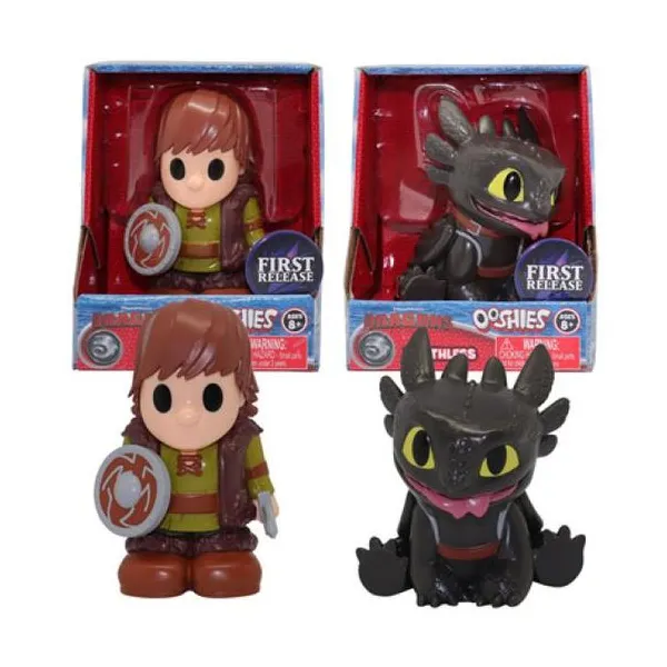 Ooshies 4¨ vinyl edition. muñecos de dragones col