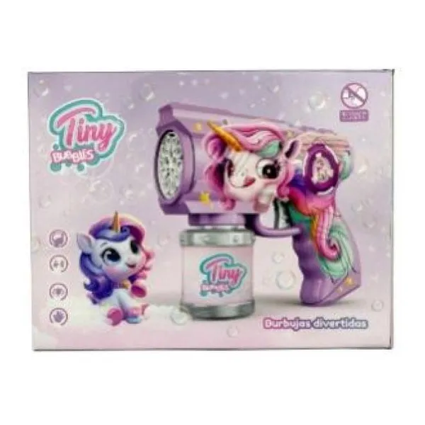 Burbujero de unicornio super a pila 18 14 6 cm