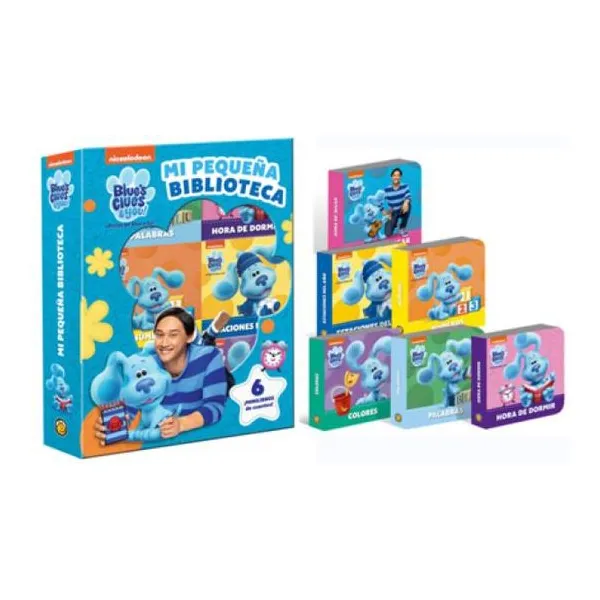 Blue`s clues mi primera biblioteca inc 6 minilibros