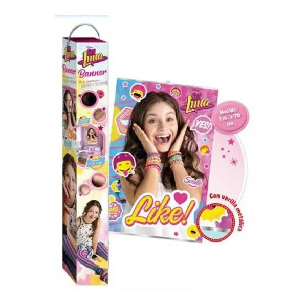 Banner gigante soy luna