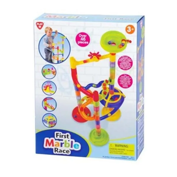 Laberinto de bolitas first marble race 46pcs