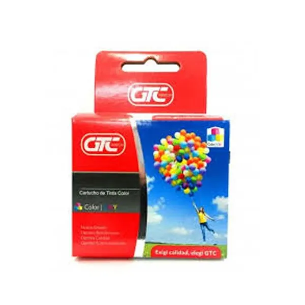 Cartucho gtc para HP 664c xl color new chip para cz112016