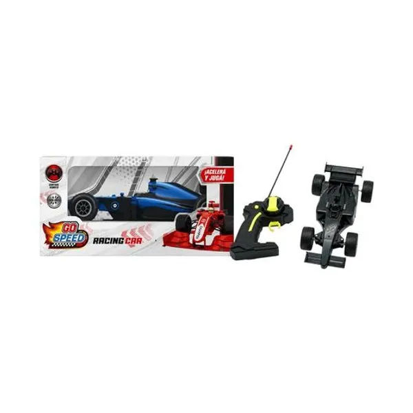 Auto f1 a radio control go speed a pilas en caja 31x13x16.5 cm colores surtidos