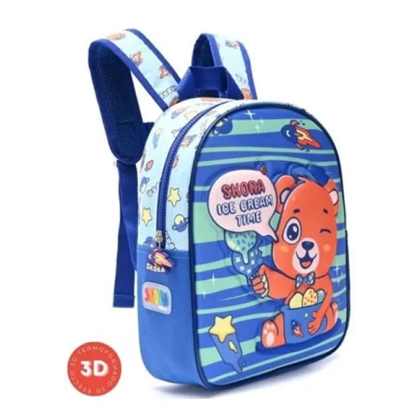 Mochila petit termoformada bear boy 22 x30 x10 - 12