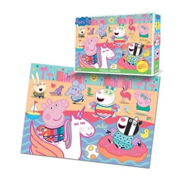 Peppa Pig puzzle gigante 20 pzas