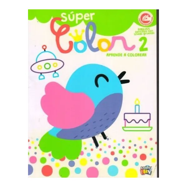 Super color 2. aprende a colorear