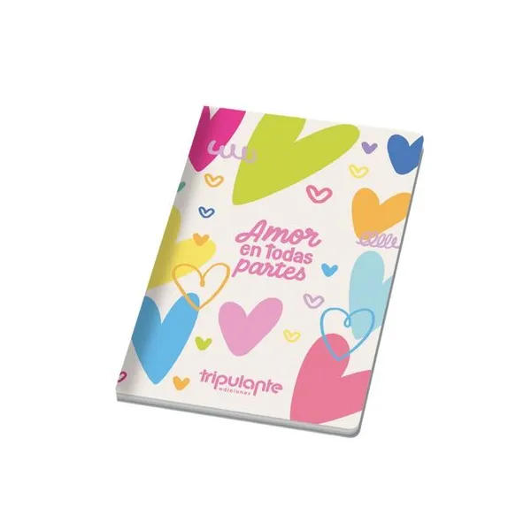 Cuaderno abrochado 16x21 sweet love