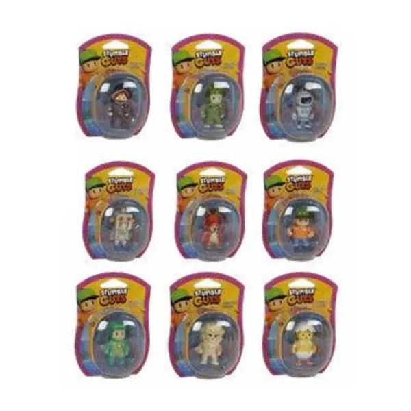 Stumble guys - set 1 figura en blister, figura de 5,5 cm