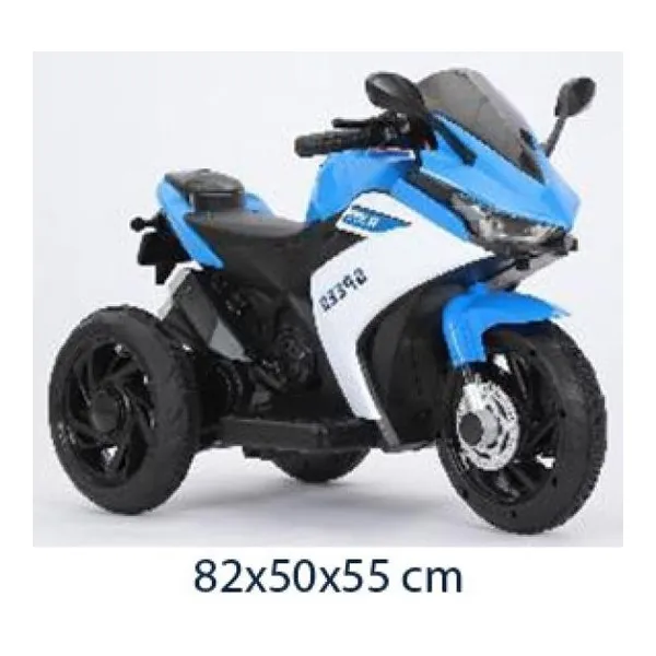 Moto gp carrera a batería con luz y sonido 6v4a