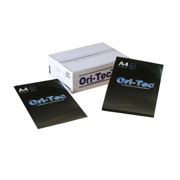 Etiquetas ori-tec laser a4 4148 lomo video 148 x17 mmcj.x 25hs.