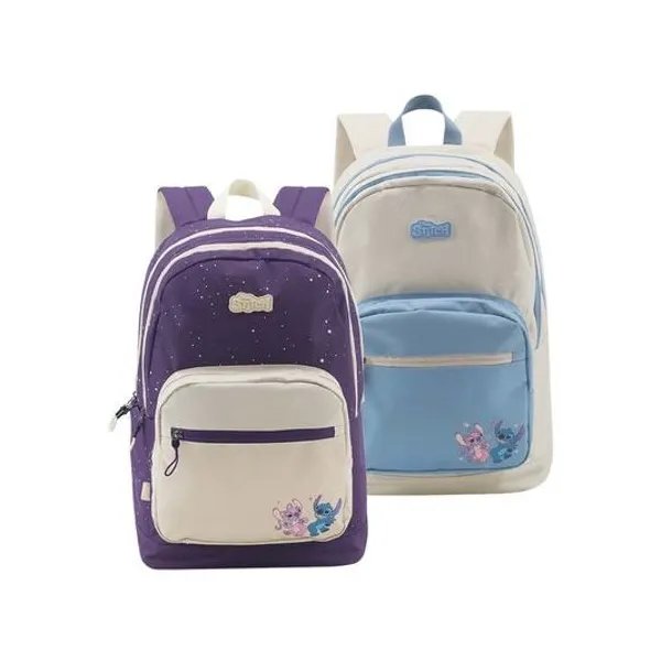 Mochila 19" espalda portanotebook Stitch x unidad colores surtidos