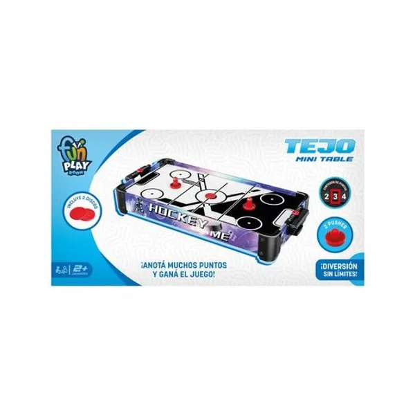 Juego de mesa air tejo 60x9x31 cm en caja 60x31x8 cm