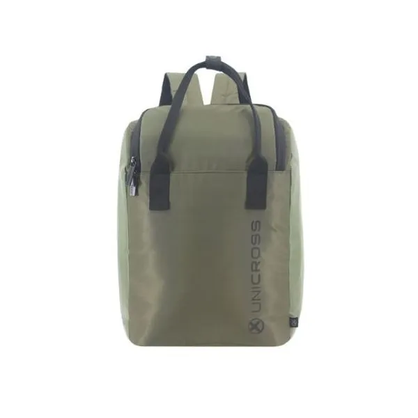 Mochila 16" unicross matera con portanotebook verde