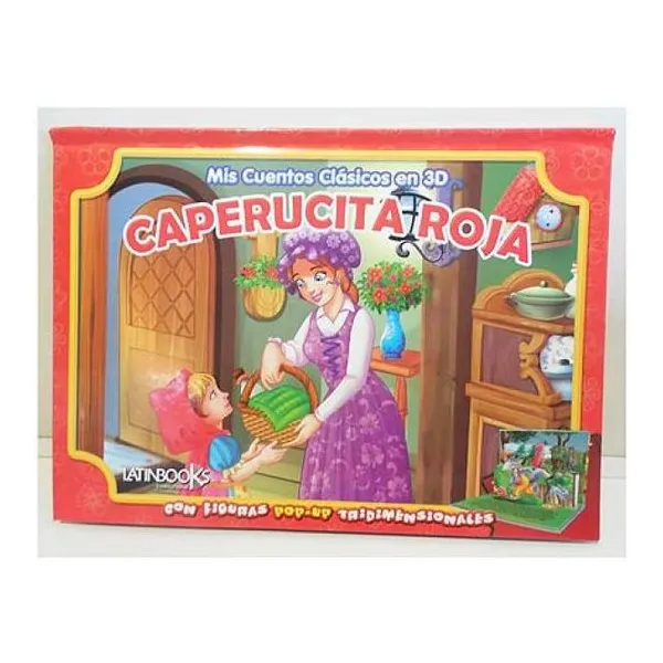Clasicos 3d-caperucita roja