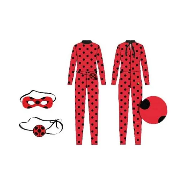 Disfraz ladybug miraculous talle 3