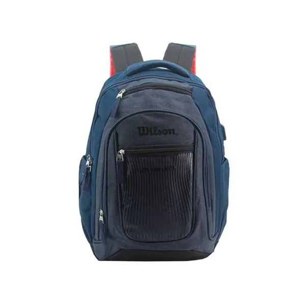 Mochila 17" espalda open azul wilson