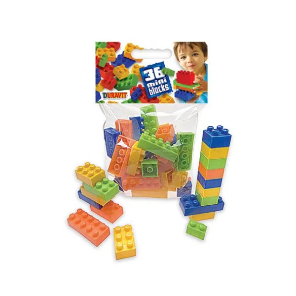 Blocks Duravit chicos bolsa con 36 piezas